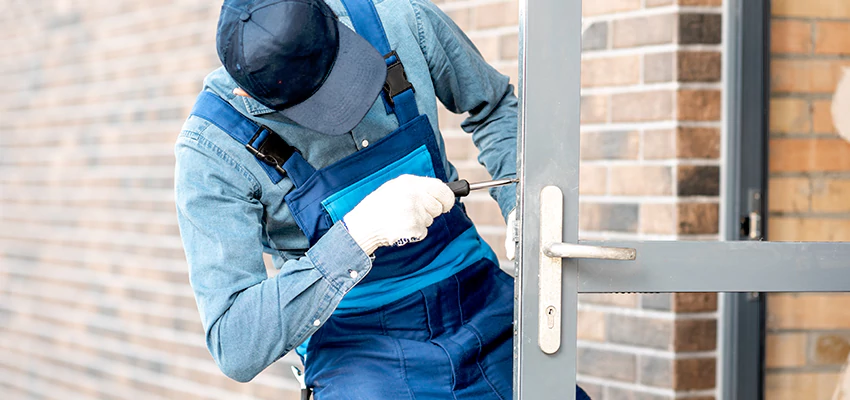 Pivot Storefront Door Locks Installation in Napa, California